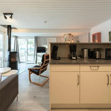 بيت للعطل Doppelbungalow Mit Terrasse Im Mirow Granzow
