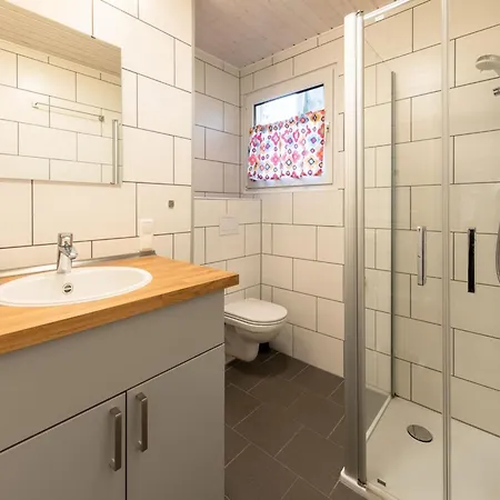 بيت للعطل Doppelbungalow Mit Terrasse Im Mirow Granzow